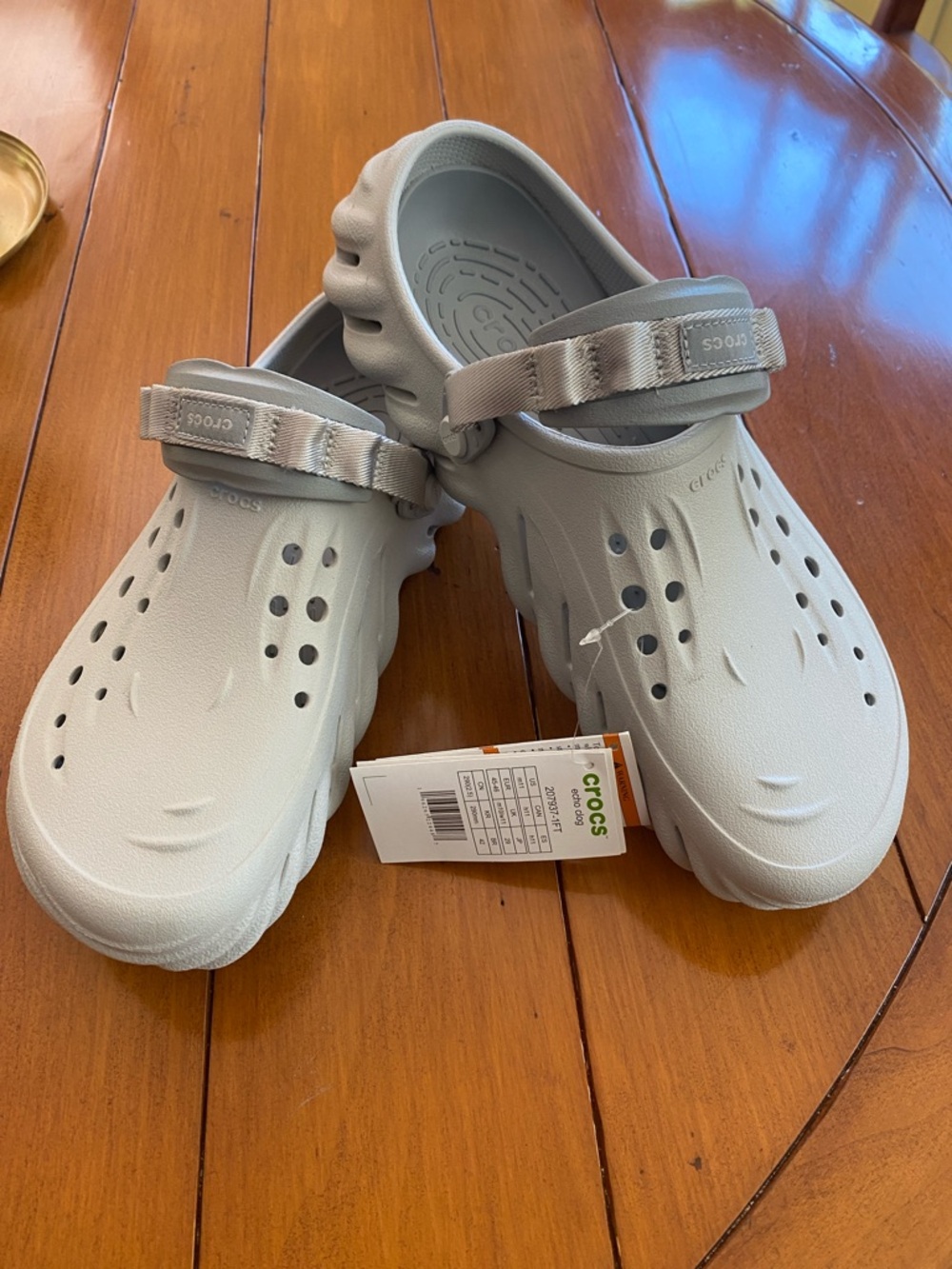 CROCS Men,  Classic All-Terrain Clog - Light Gray